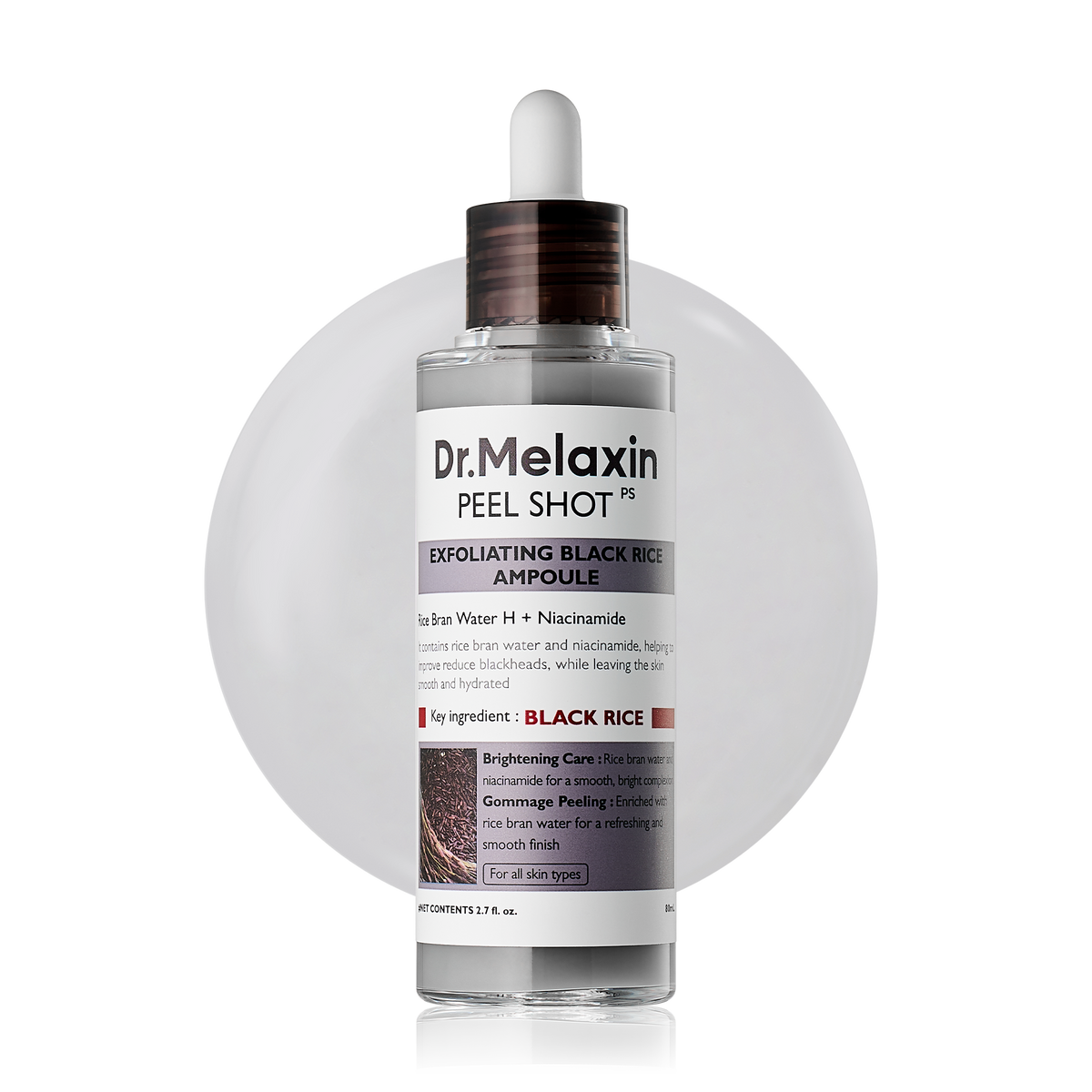Peel Shot Glow Black Rice Ampoule