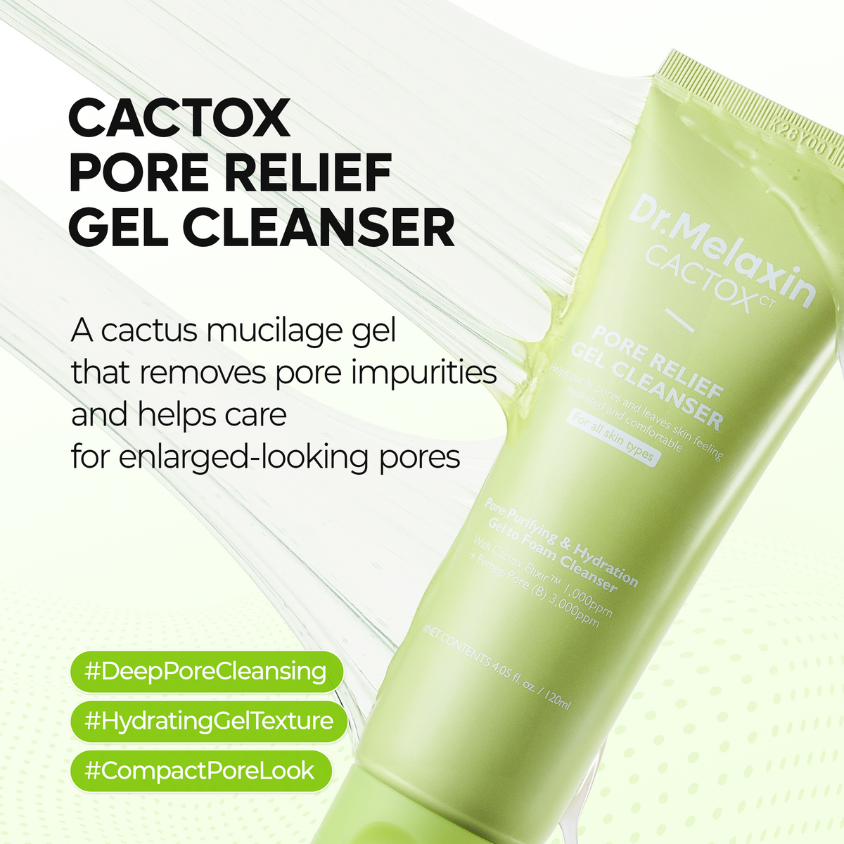 CACTOX Pore Relief Gel Cleanser