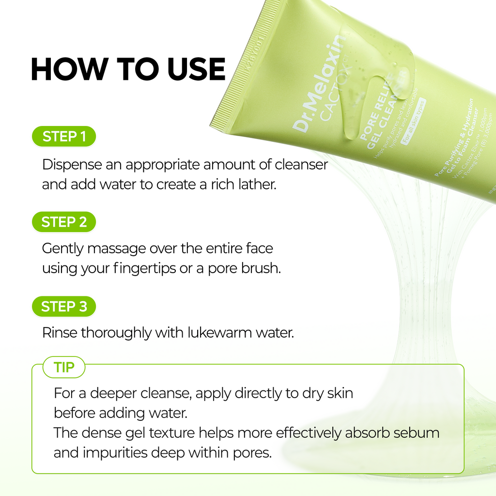 CACTOX Pore Relief Gel Cleanser