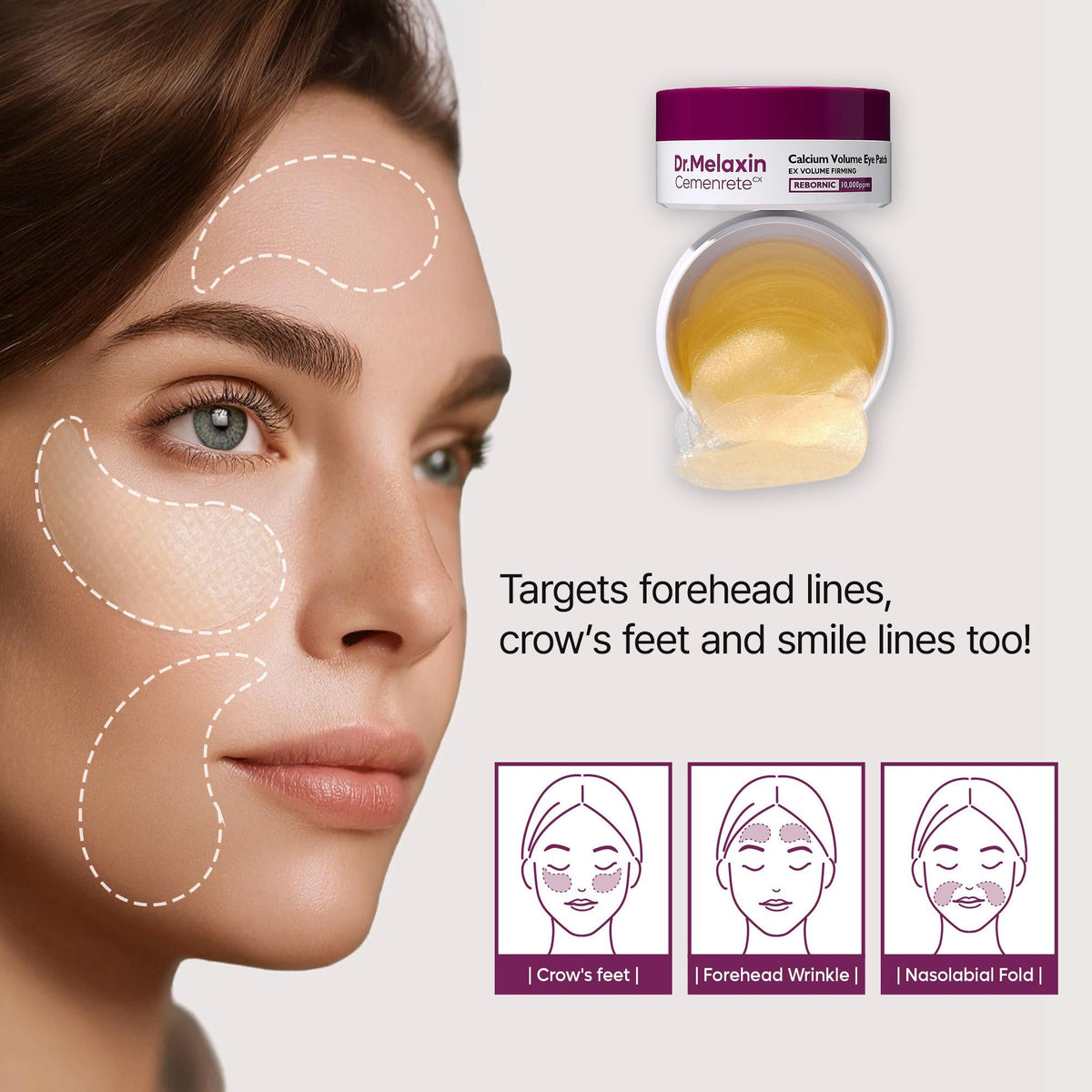 Calcium Volume Multi Balm & Eye Patch 60ea